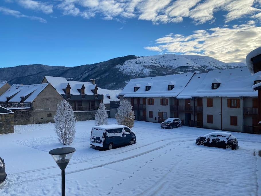 Vignec/Saint-Lary - T2 Cosy Avec Balcon & Piscine Apartment Bagian luar foto